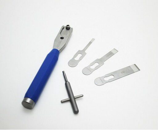 REMOVABLE FLEXIBLE CHISEL AND BLADE SET