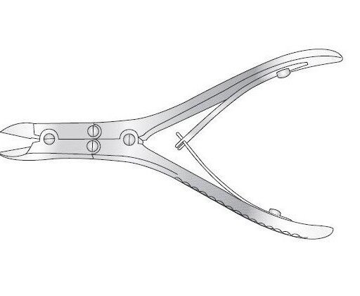 RUSKIN-LISTON COMPOUND ACTION BONE CUTTING FORCEPS