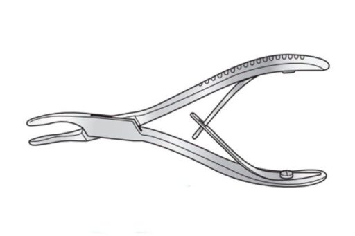 KLEINERT-KUTZ BONE RONGEUR CURVED 155MM