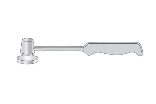 STAINLESS STEEL MALLET WITH PISTOL GRIP