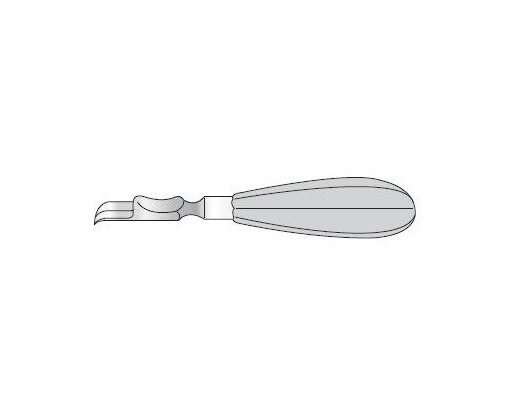 FARABEUF RUGINE CURVED END