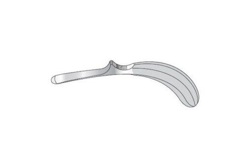 ROBERT JONES RUGINE CONVEX SHAPED EDGE FAN SHAPED END