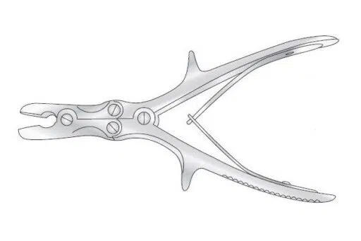 LUER STILLE COMPOUND ACTION BONE RONGEUR