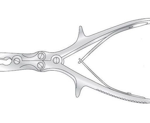 LUER STILLE COMPOUND ACTION BONE RONGEUR