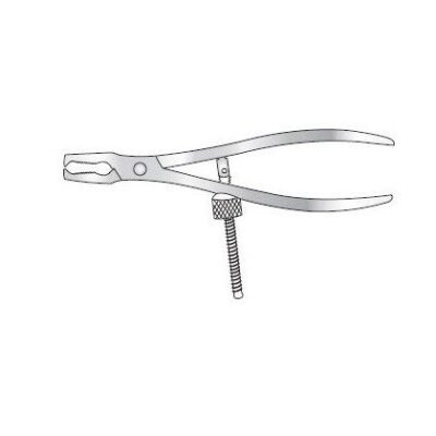 BONE HOLDING FORCEPS, SCREW JOINT, HOLDING SCREW
