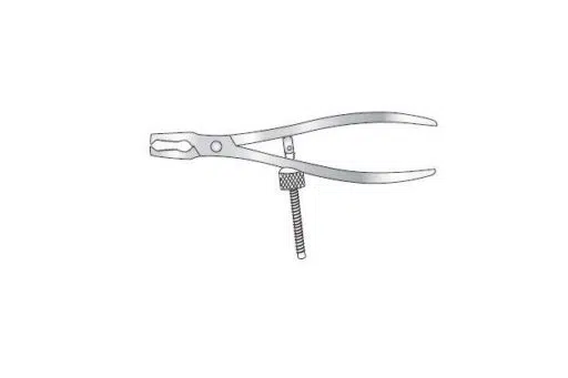 BONE HOLDING FORCEPS, SCREW JOINT, HOLDING SCREW