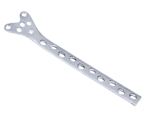 Condylar Buttress Plate for 4.5mm Screw (Left & Right) - Orthopedic Implant