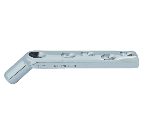 DHS Plate (DCP Holes) Short Barrel - Orthopedic Implant for Fracture Fixation