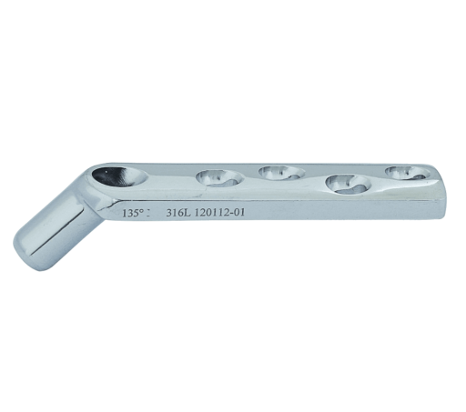 DHS Plate (DCP Holes) Short Barrel - Orthopedic Implant for Fracture Fixation
