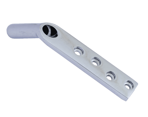 DHS Plate (Round Holes) Long Barrel - Orthopedic Implant for Fracture Fixation