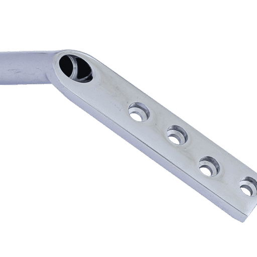 DHS Plate (Round Holes Long Barrel - Orthopedic Implant for Fracture Fixation