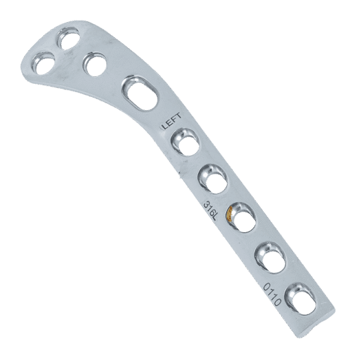 Lateral Tibial Plate Hockey for 4.5mm Screw (Left & Right) - Orthopedic Implant