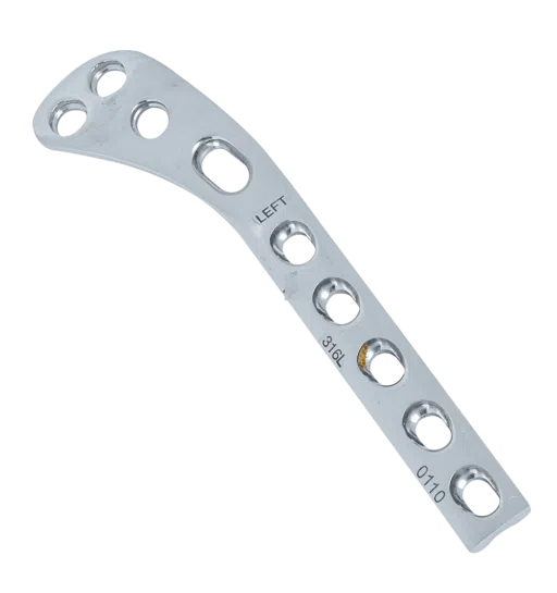 Lateral Tibial Plate Hockey for 4.5mm Screw (Left & Right) - Orthopedic Implant
