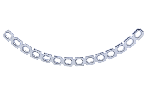 Reconstruction Curved Plate for 3.5mm Screw - Orthopedic Implant for Bone Reconstruction