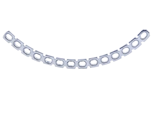 Reconstruction Curved Plate for 3.5mm Screw - Orthopedic Implant for Bone Reconstruction