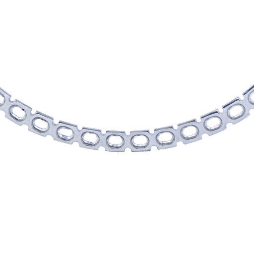 Reconstruction Curved Plate for 3.5mm Screw - Orthopedic Implant for Bone Reconstruction