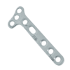 Small T Oblique Plate for 3.5mm Screw - Orthopedic Implant for Fracture Fixation