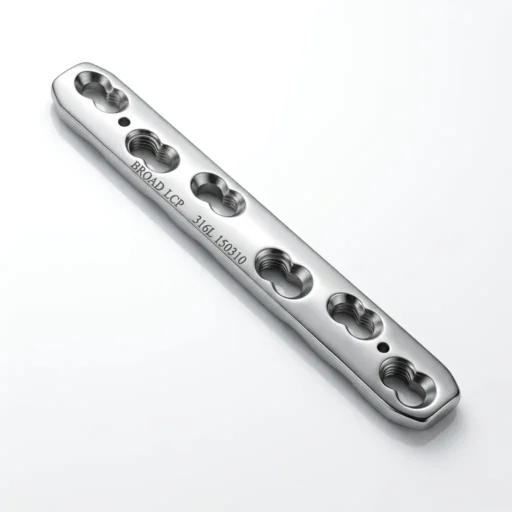 Broad Locking Compression Plate — orthopedic bone fixation plate