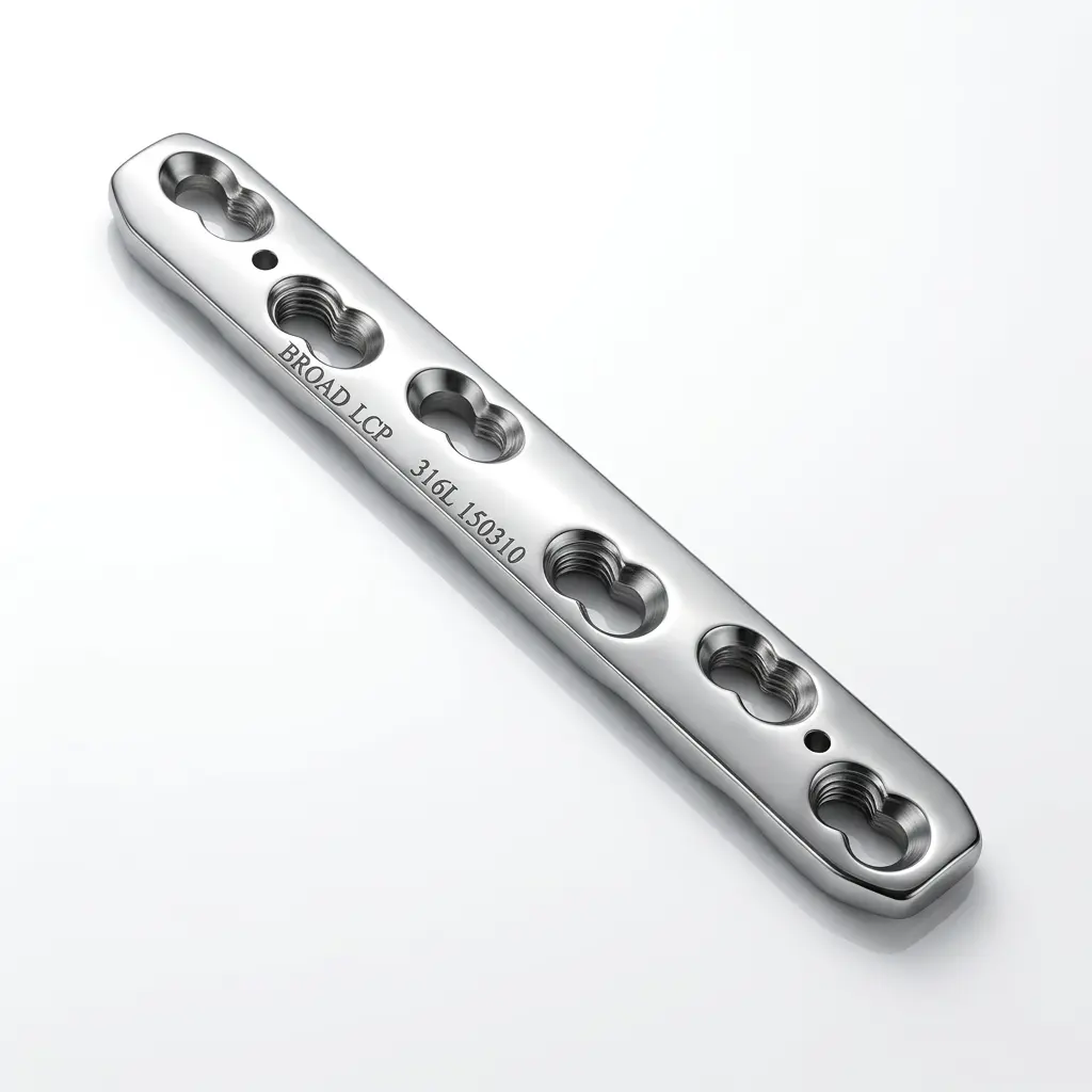 Broad Locking Compression Plate — orthopedic bone fixation plate