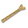 Condylar buttress plate 4.5mm gold color left and right orthopedic bone plate