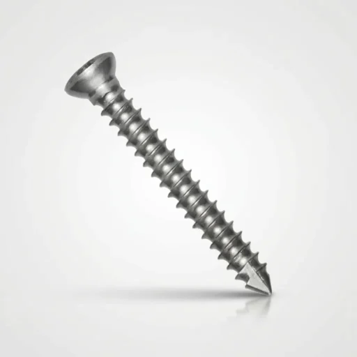 Cortical Screw TPI Self Tapping — single orthopedic bone fixation screw showing threaded shaft and self-tapping tip