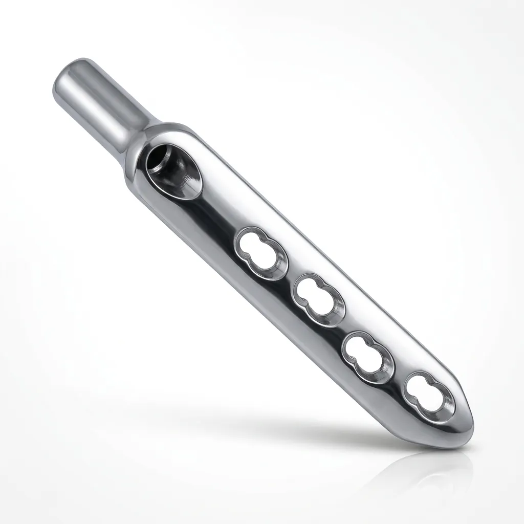 DHS Locking Plate in silver finish