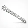 Steel-colored Distal Femur Locking Plate