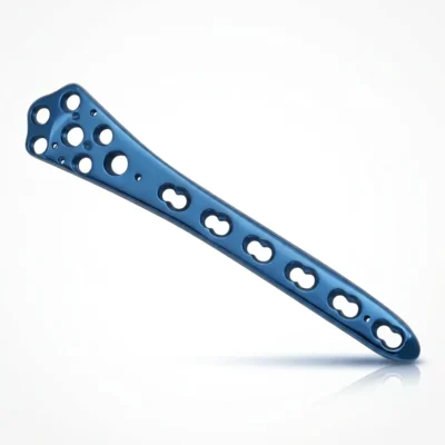 Blue-colored Distal Femur Locking Plate