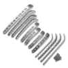 Multi sizes of the Distal Humerus Locking Plate shown together