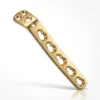 Gold-colored Distal Humerus Locking Plate