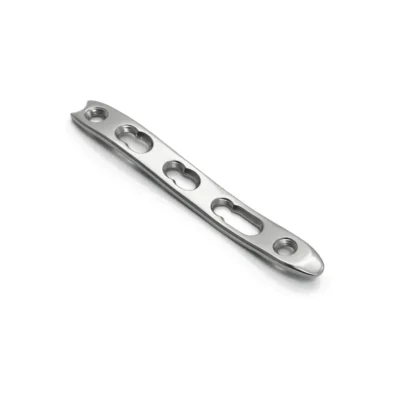 Distal Radius Locking Plate Straight for wrist fracture fixation, available in stainless steel and titanium