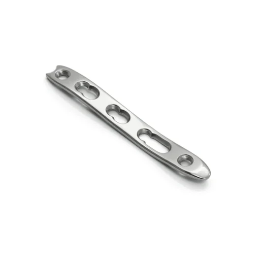 Distal Radius Locking Plate Straight for wrist fracture fixation, available in stainless steel and titanium