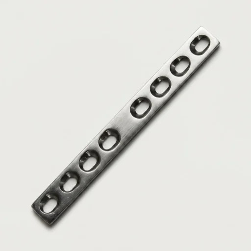 Dynamic Compression Plate DCP in stainless steel for orthopedic fracture fixation