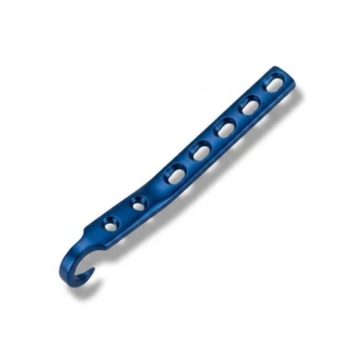 Hock plate hole configurations with screws included