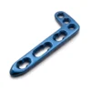 L Distal Radius Oblique Locking Plate shown in a Blue-color finish