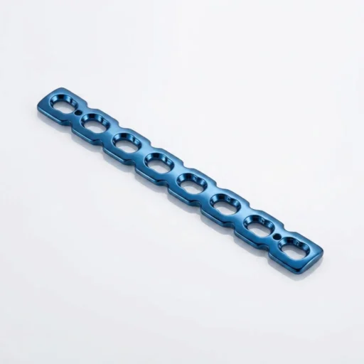 LCP Reconstruction Plate in blue titanium finish