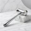 Lucae bone mallet elegant studio shot stainless steel finish