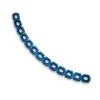 Reconstruction Curved Plate in titanium blue finish
