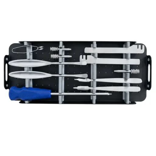 Alternative view of Small Fragment Instrument Set