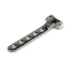 T Buttress Plate in stainless steel finish, orthopedic fixation implant