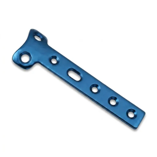 Blue T-Plates 4.5mm orthopedic bone fracture fixation plate