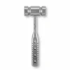 Heath Mallet with perforated handle, 7.5 inch, 40mm head, stainless steel