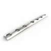 One Third Tubular Plate in stainless steel with multiple hole options