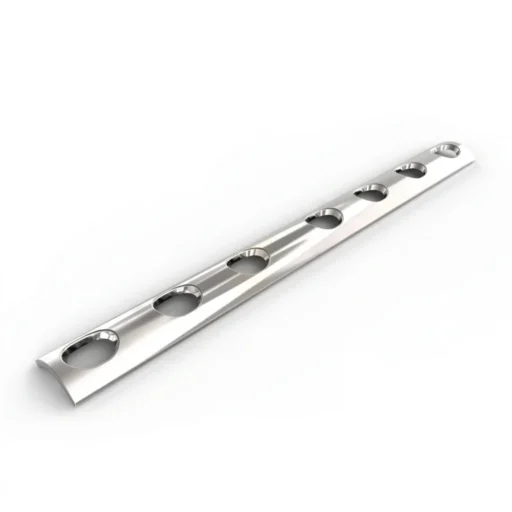One Third Tubular Plate in stainless steel with multiple hole options