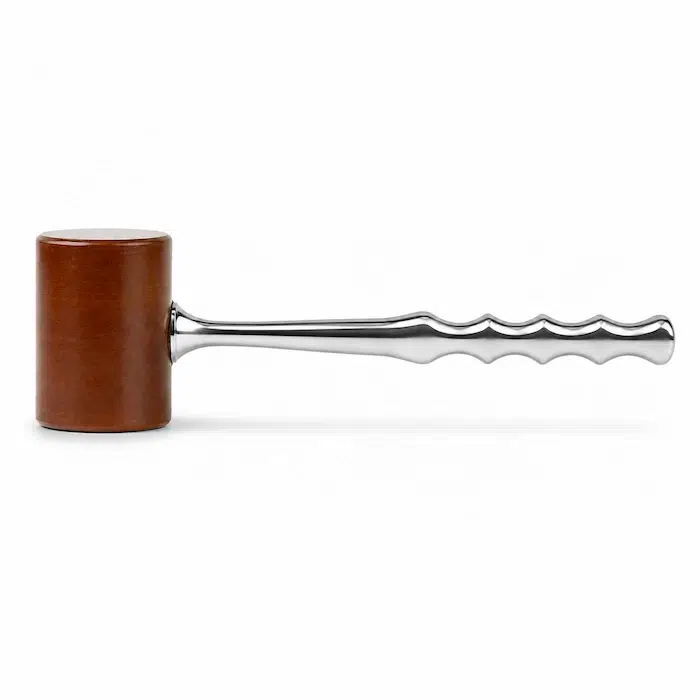 Tufnol mallet with stainless steel construction