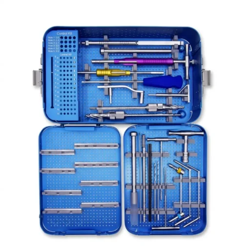 DHS & DCS Instrument Set with two aluminium boxes and full instrument configuration