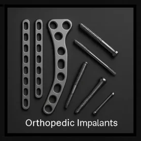 Orthopedic implants for bone fixation and joint replacement