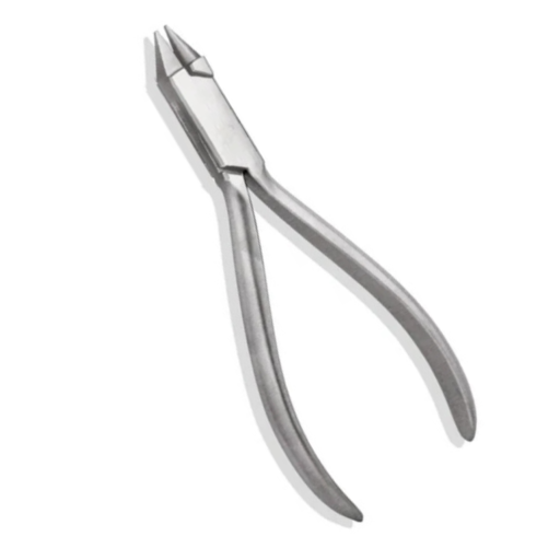 Alternative view of Weingart Pliers Angled Serrated Beaks