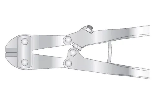 LARGE WIRE CUTTING PLIER HARD EDGE