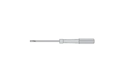 SCREWDRIVER FOR FINGER PLATE SCREWS